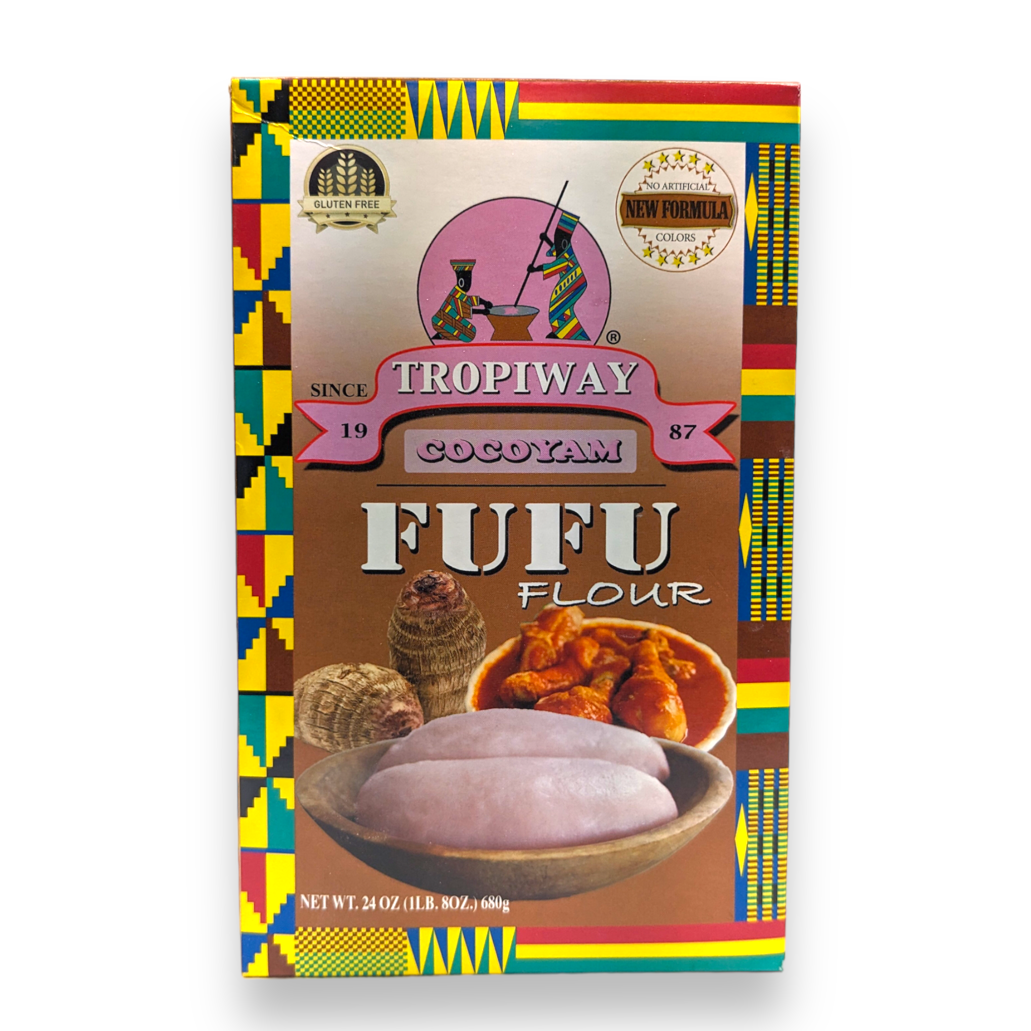 Farine de Fufu Cocoyam ( Taro ) - Tropiway