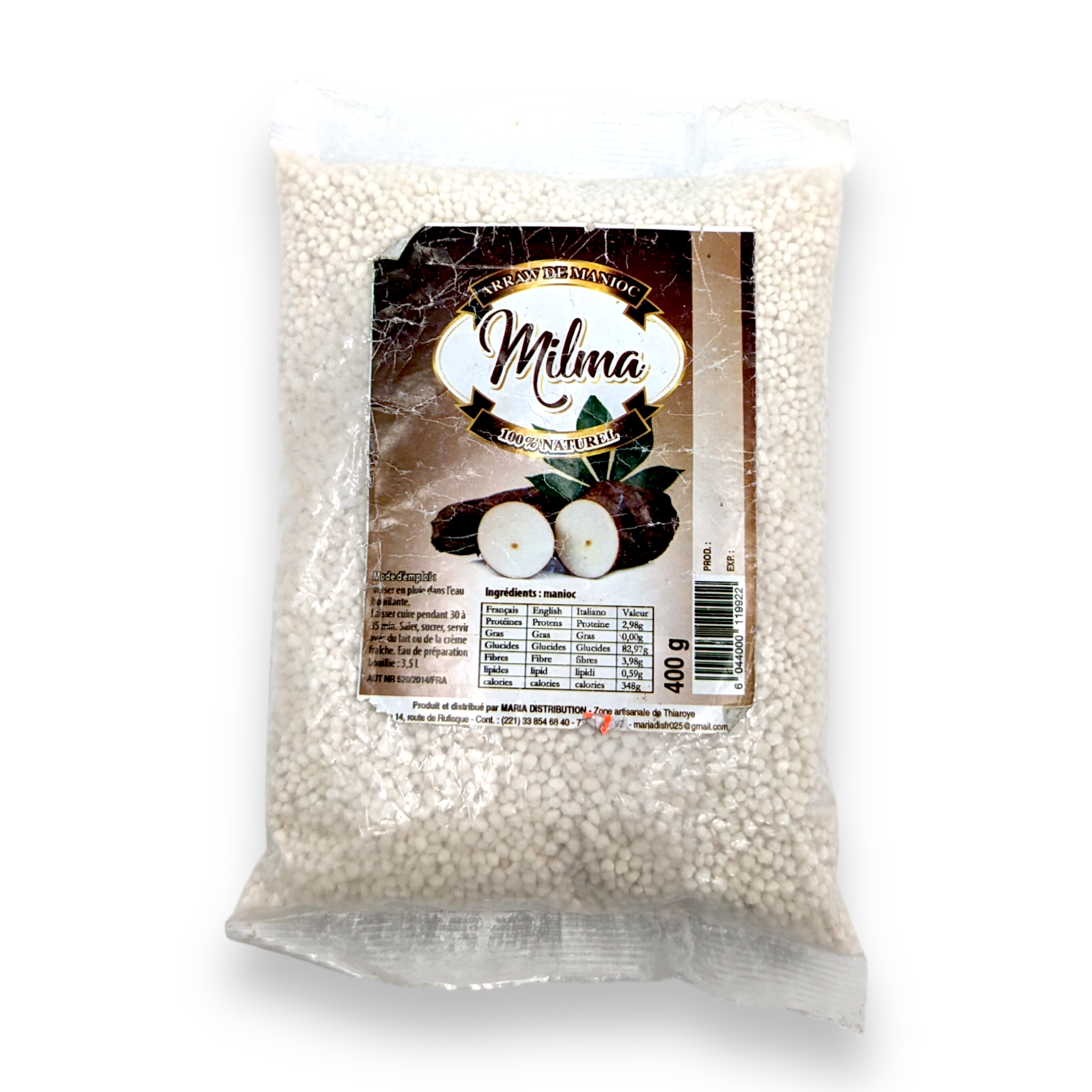 Arraw de Manioc - Milma